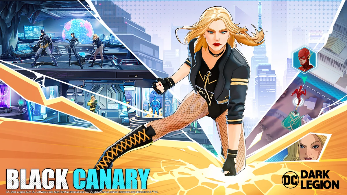 dc dark legion best black canary build