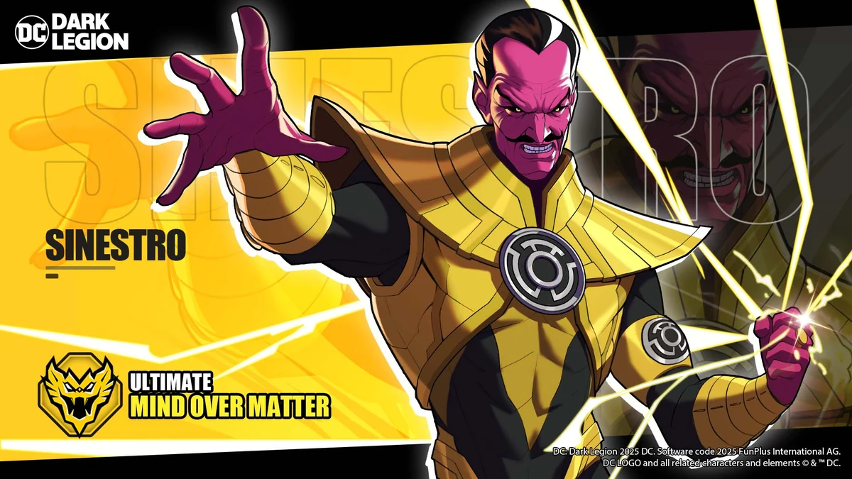 dc dark legion best sinestro build