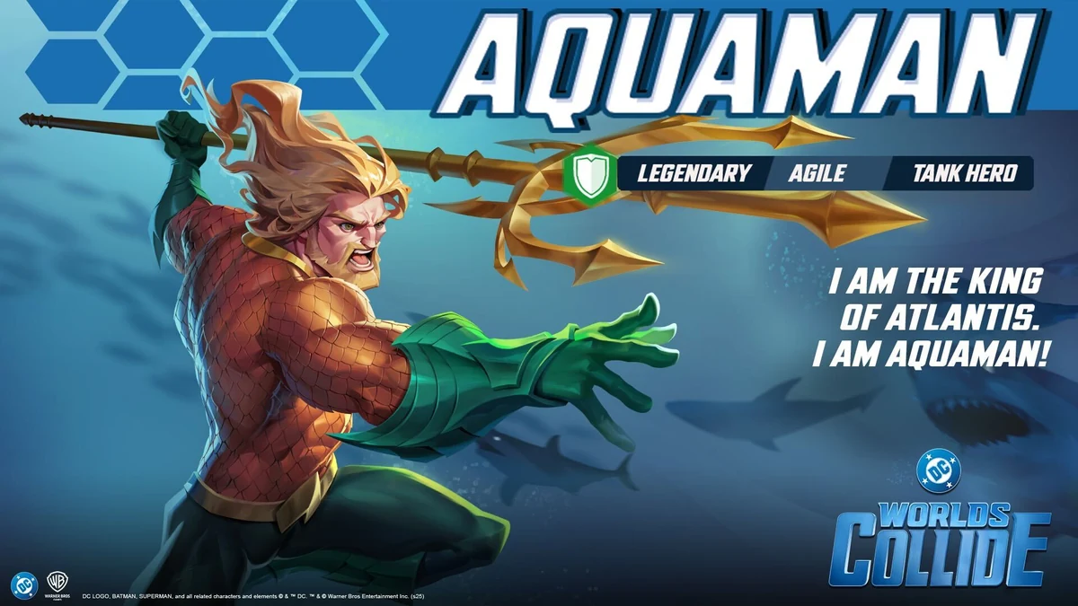 dc worlds collide best aquaman build