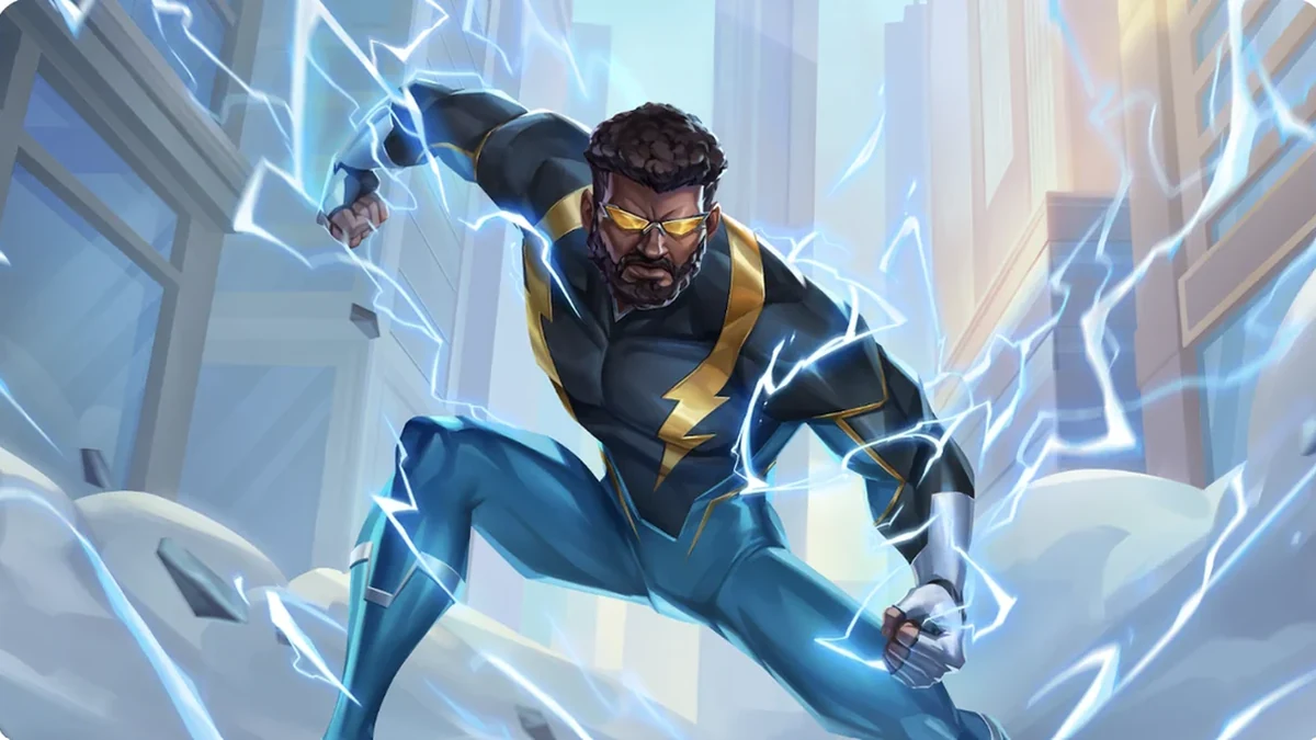 dc worlds collide best black lightning build