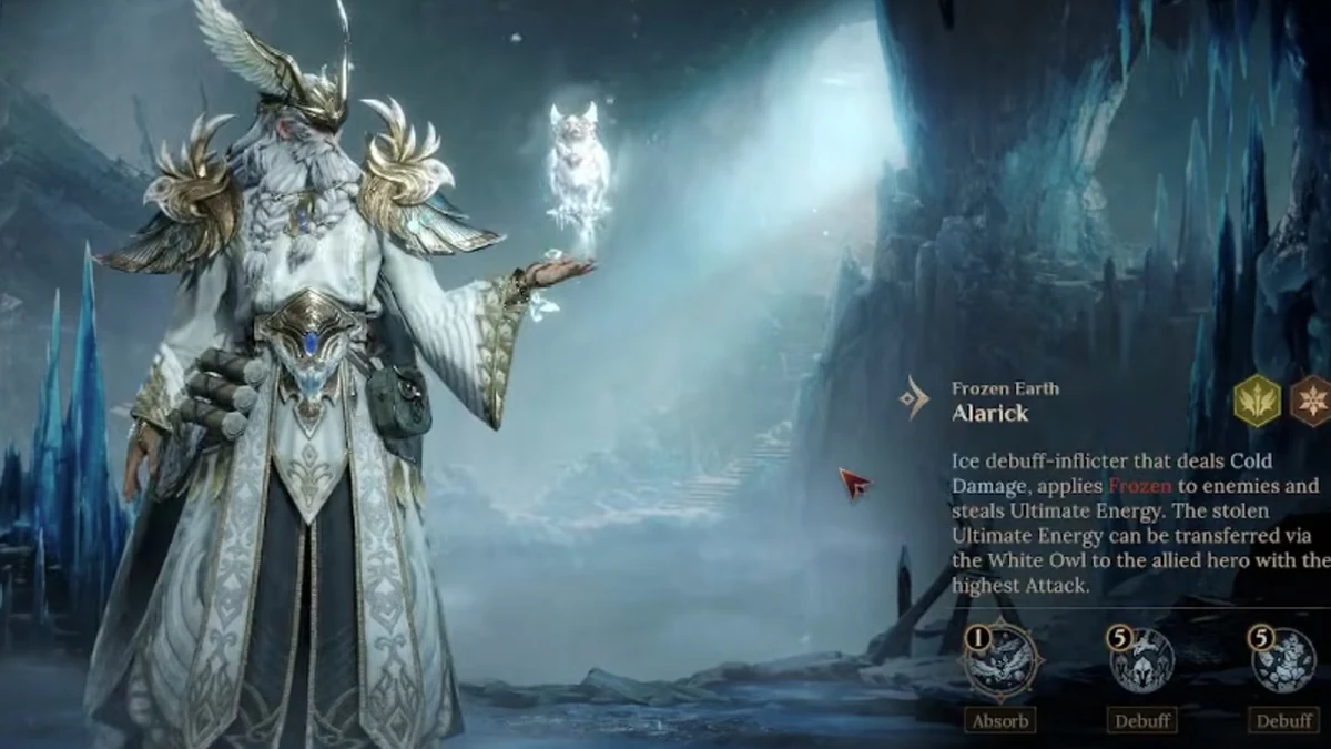 dragonheir best alarick build