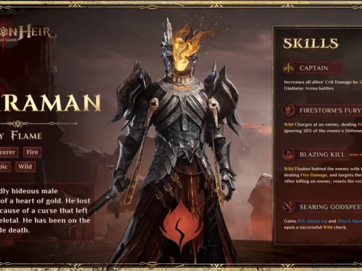 dragonheir best caraman build
