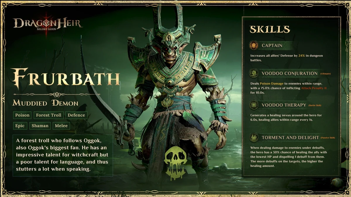 dragonheir best frurbath build