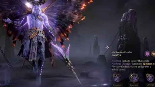dragonheir best larclys build