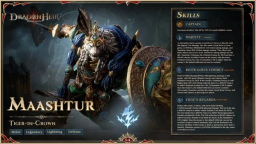 dragonheir best maashtur build