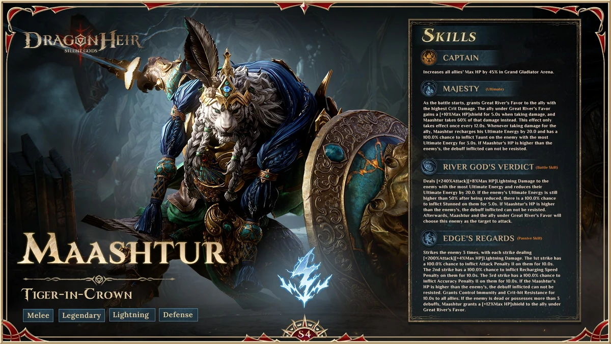 dragonheir best maashtur build