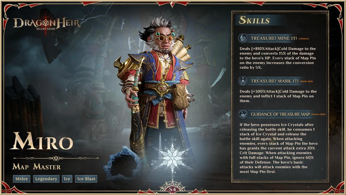 dragonheir best miro build