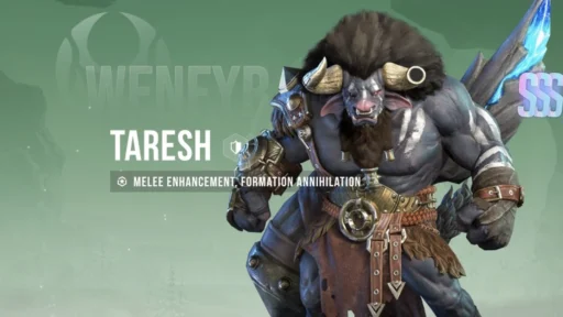 eternal evolution best taresh build