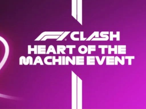 f1 clash heart of the machine event guide