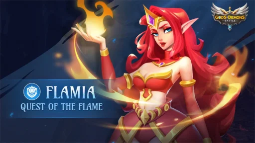 gods demons best flamia build