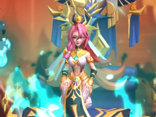 hero clash best build for mirana
