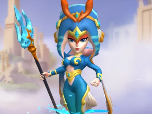 hero clash best build for ocean princess