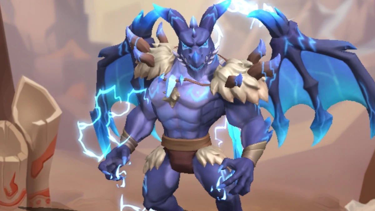 hero clash best dragonic build