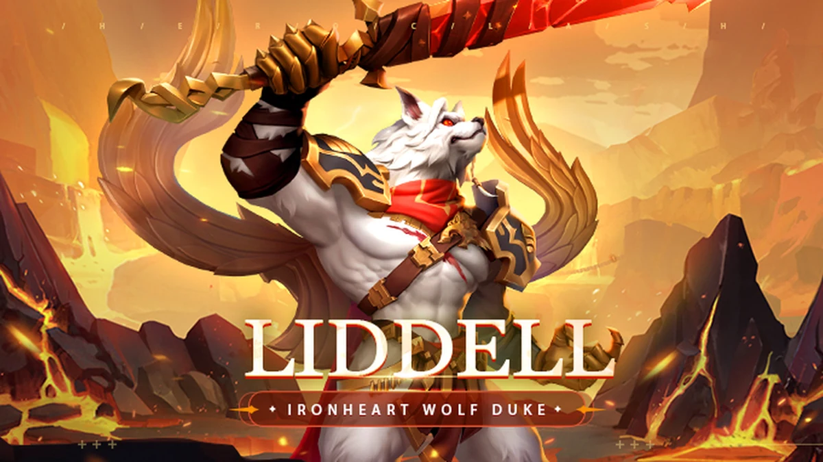 hero clash best lidell build