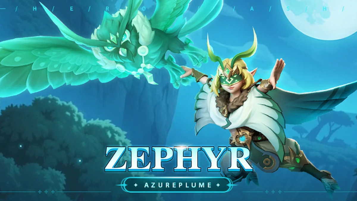 hero clash best zephyr build