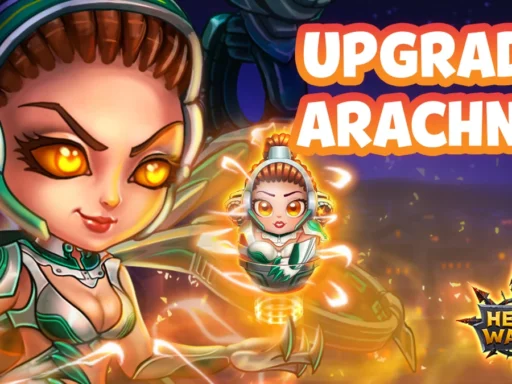 hero wars best arachne build