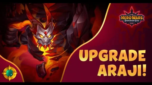 hero wars best araji build