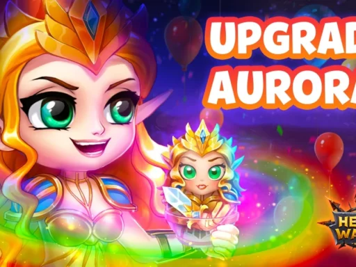 hero wars best aurora build