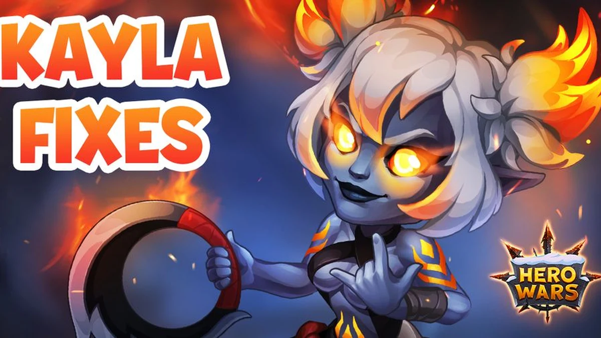 hero wars best kayla build