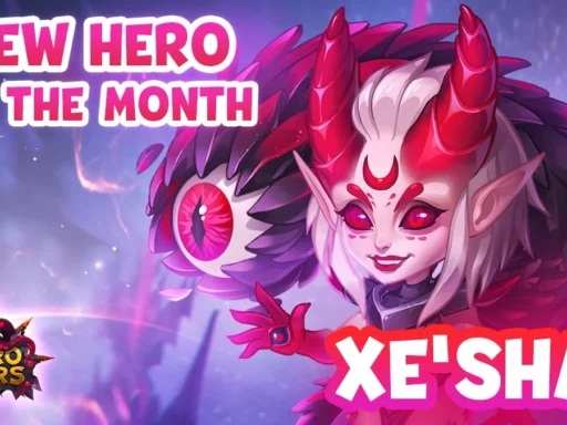 hero wars best xe sha build