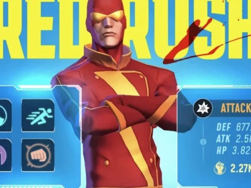 invincible best red rush build