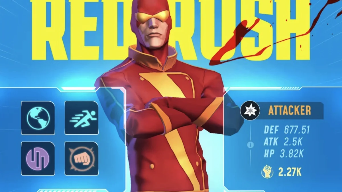 invincible best red rush build
