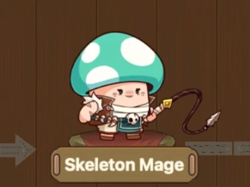 legend of mushroom best skeleton mage build