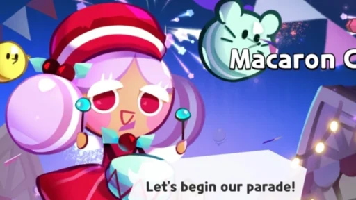macaron cookie build