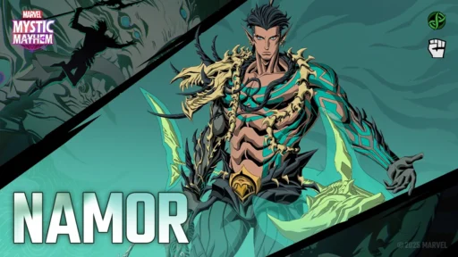 marvel mystic mayhem best namor build