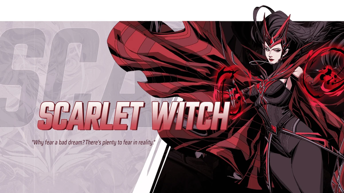 marvel mystic mayhem best scarlet witch build