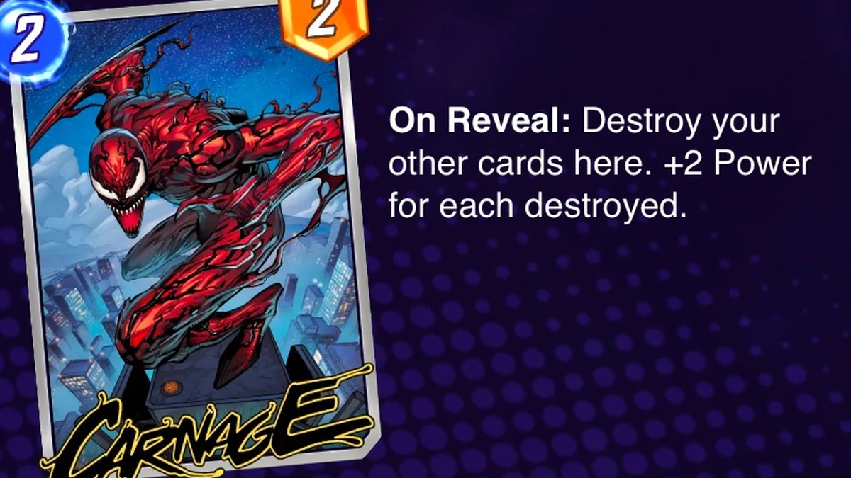 marvel snap best carnage decks