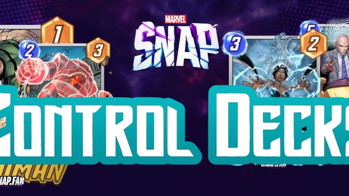 marvel snap best control decks pool 1 - pool 3