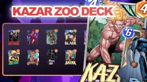 marvel snap kazar zoo deck guide