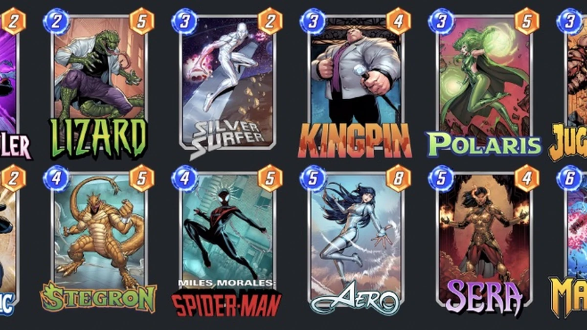 marvel snap kingpin surfer deck guide