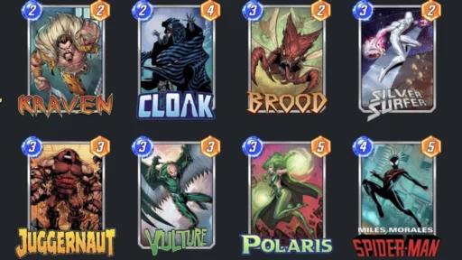 marvel snap surfer move guide