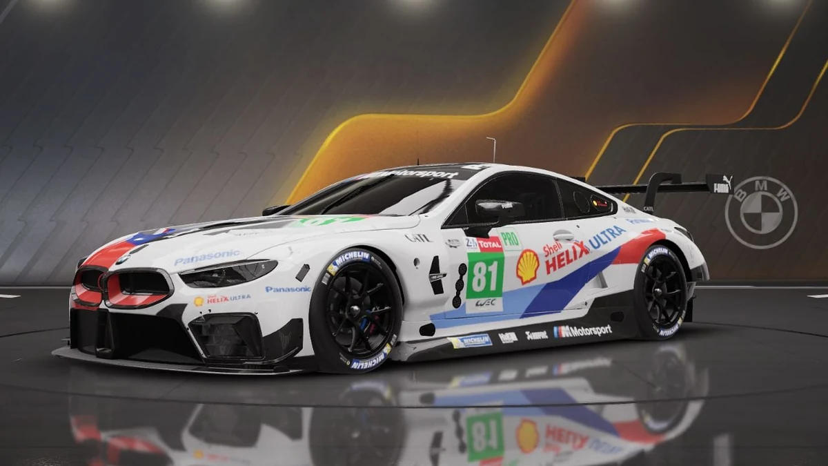 racing master best tune for bmw m8 gte