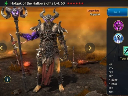 raid shadow legend best holguk hollowsights build
