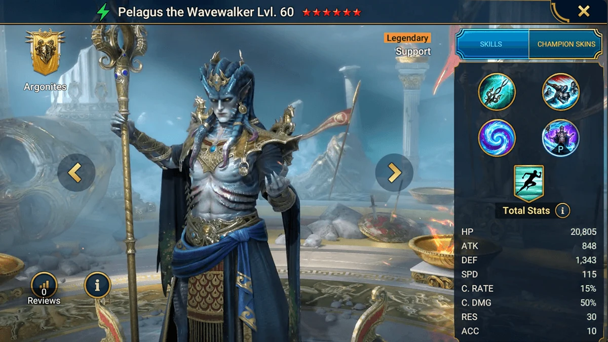 raid shadow legend best pelagius build