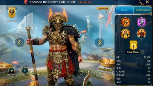 raid shadow legends best knosson build
