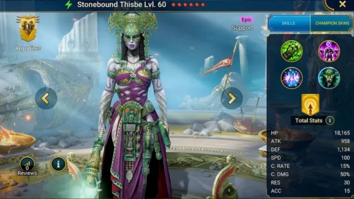 raid shadow legends best tisbe build