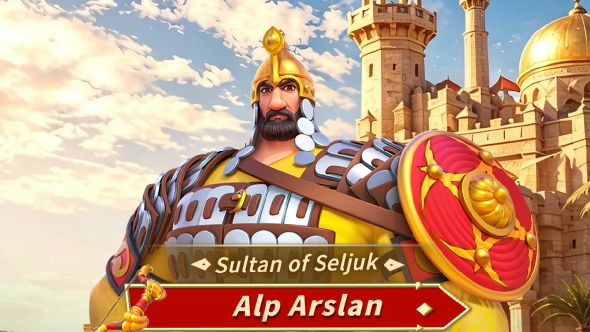rise of kingdoms best alp arslan build