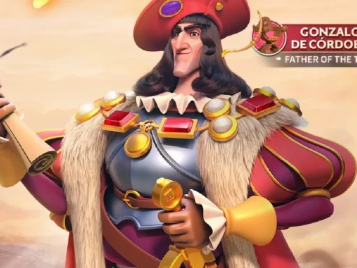 rise of kingdoms best gonzalo de cordoba build