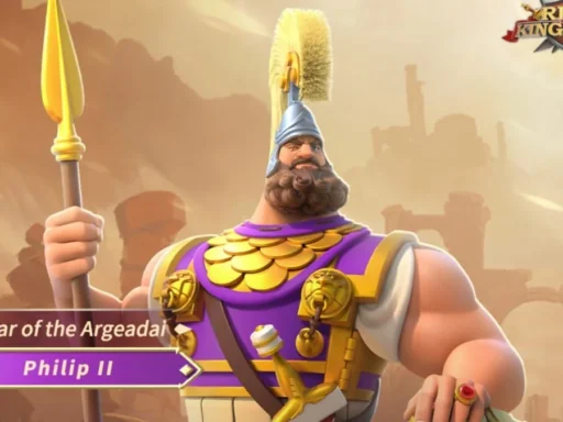 rise of kingdoms best philip 2 build