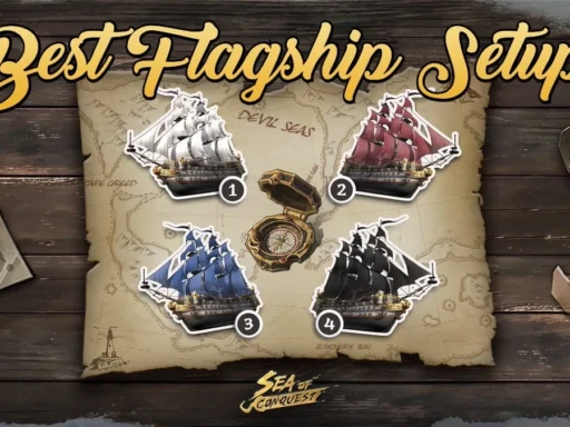sea of conquest flagship setup
