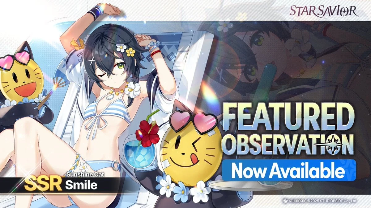 star savior sunshine cat smile build