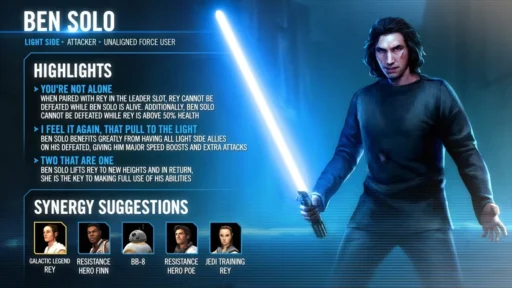 swgoh ben solo best build