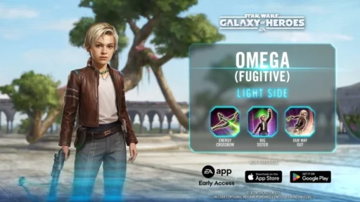 swgoh best omega fugitive build