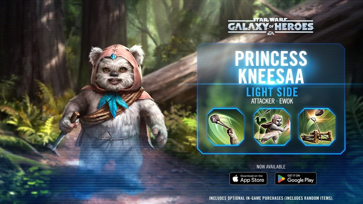swgoh best princess kneesaa mod build