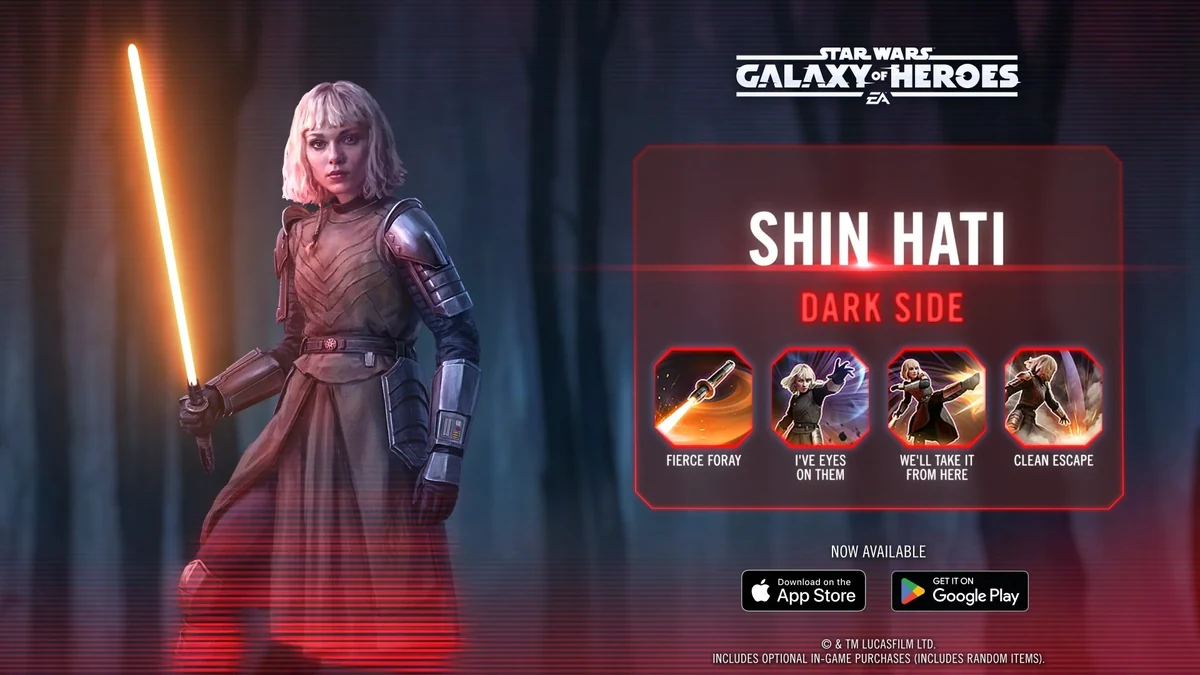 swgoh best shin hat build