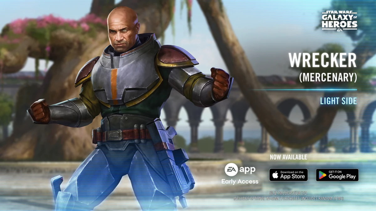 swgoh best wrecker mercenary build